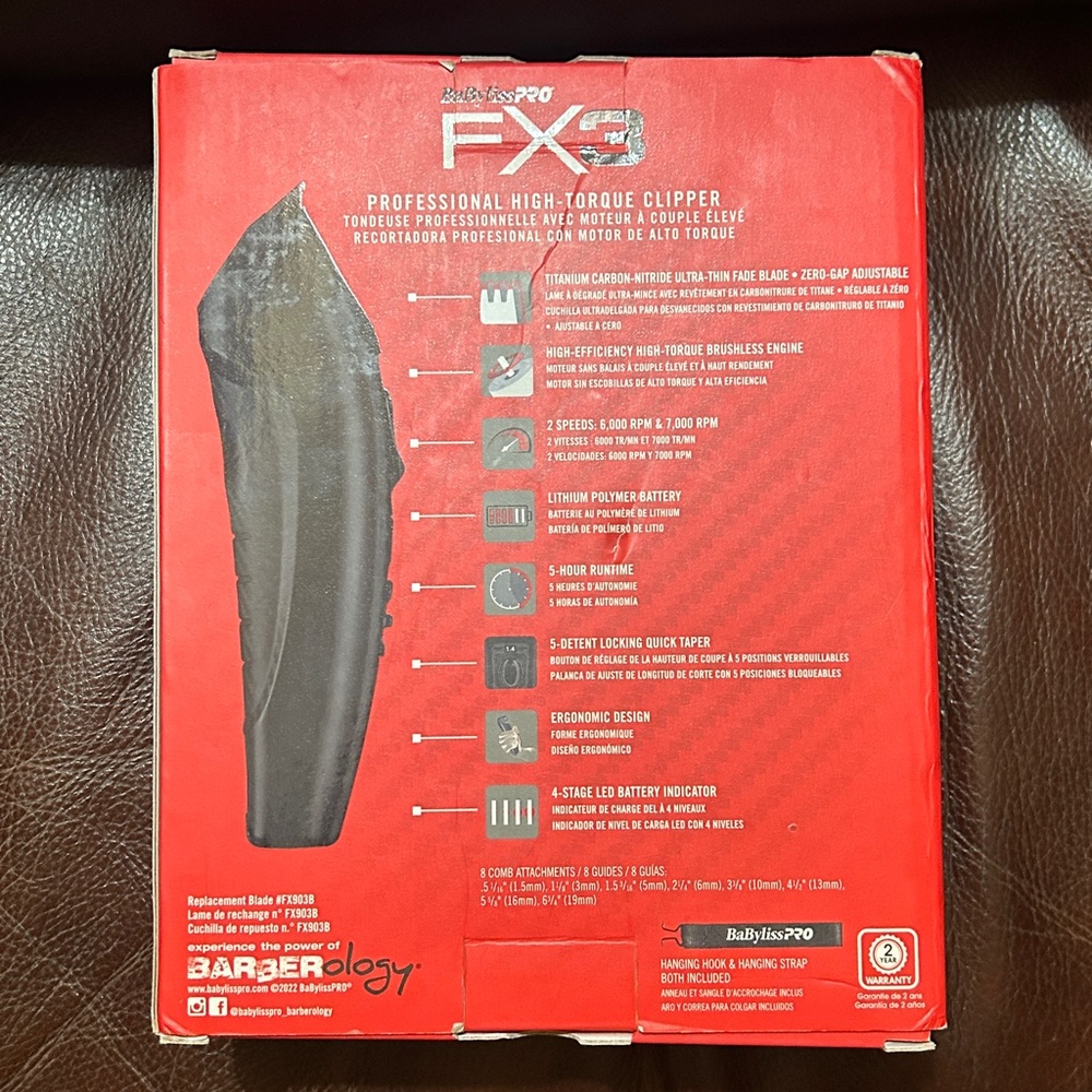 Babyliss PRO FX3 Clipper - Picture 8 of 10